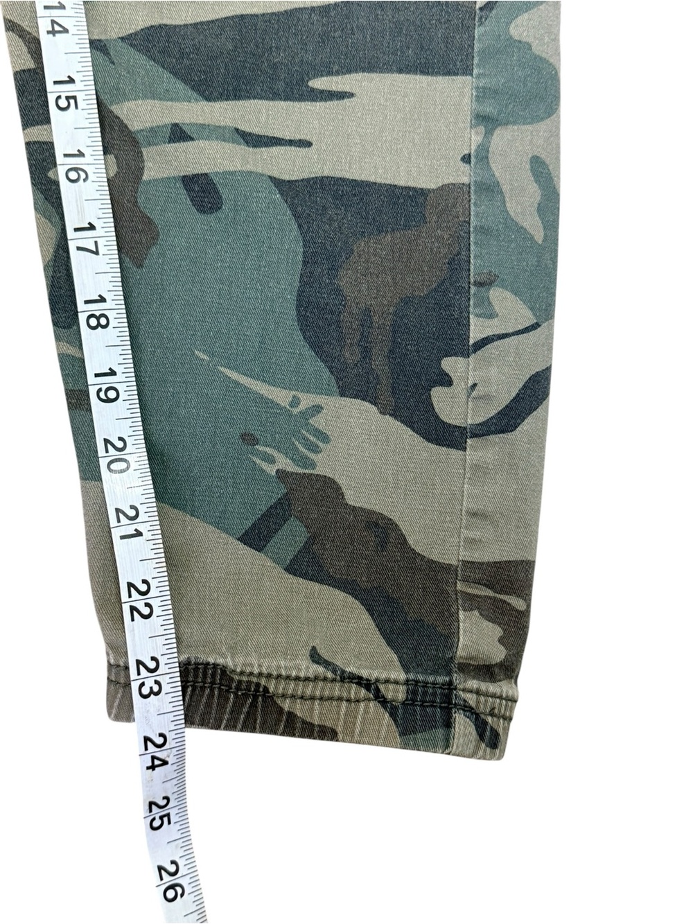 Wrangler Camo Cargo Jogger Pants Boys 12 Husky Fits Women’s XS/S - Picture 9 of 13